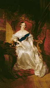 Portret van koningin Victoria
